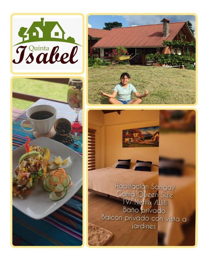 Quinta Isabel, Casa De Huespedes & Cafeteria Bed & Breakfast Macas Exterior photo